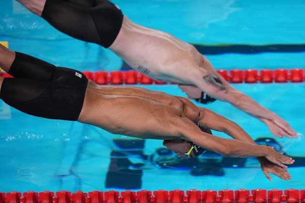 Carlos D™Ambrosio during Men™s 200m Freestyle Final at the Swimming European Aquatics Championships Paris 2026, Paris, August 14 , 2026  Copyright: xSpada LaPressex
