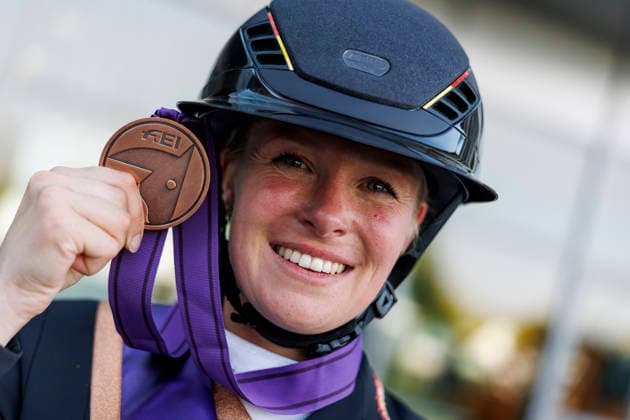 AACHEN - FEI World Championships 2026, AACHEN - FEI World Championships 2026 HEMMER Katharina (GER) Medal FEI Dressage World Championship, WM, Weltmeisterschaft Grand Prix Special Individual Meggle Prize Aachen, Reitstadion Soers 14. August 2026 - *** AACHEN FEI World Championships 2026, AACHEN FEI World Championships 2026 HEMMER Katharina GER Medal FEI Dressage World Championship Grand Prix Special Individual Meggle Prize Aachen, Soers Equestrian Stadium August 14, 2026