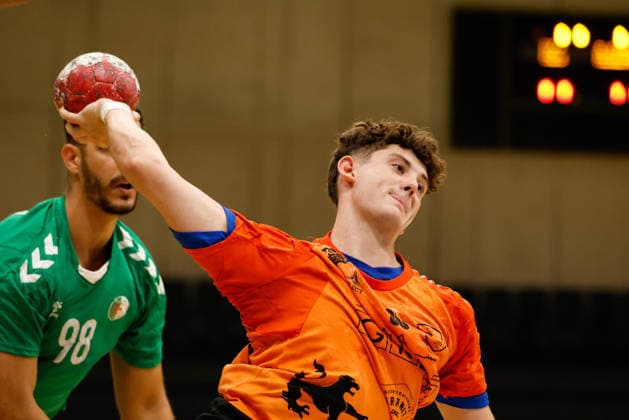HANDBALL - Graz vs Algeria, test match GRAZ,AUSTRIA,14.AUG.26 - HANDBALL - HSG Graz vs Algeria, test match. Image shows Kilian Schranz (Graz).  GEPAxpictures xJamesxDoak
