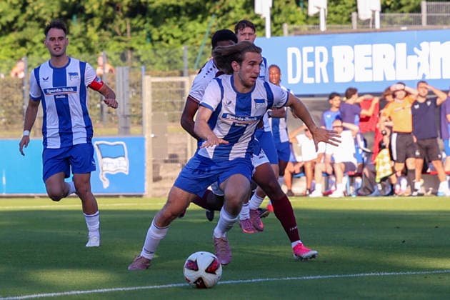 2026_08_14 , Hertha BSC II vs BFC Dynamo, Regionalliga 2026 2027 , Spieltag 5 Sebastian Weiland (Hertha BSC II, 31) Berlin Berlin Germany *** August 14, 2026, Hertha BSC II vs. BFC Dynamo, Regionalliga 2026–2027, Matchday 5, Sebastian Weiland, Hertha BSC II, 31, Berlin, Berlin, Germany
