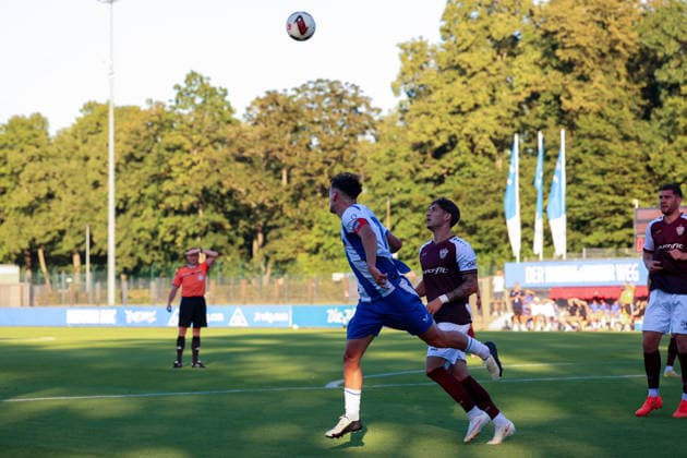2026_08_14 , Hertha BSC II vs BFC Dynamo, Regionalliga 2026 2027 , Spieltag 5 Shalva Ogbaidze (Hertha BSC II, 22) Berlin Berlin Germany *** August 14, 2026, Hertha BSC II vs. BFC Dynamo, Regionalliga 2026–2027, Matchday 5, Shalva Ogbaidze, Hertha BSC II, 22, Berlin, Berlin, Germany
