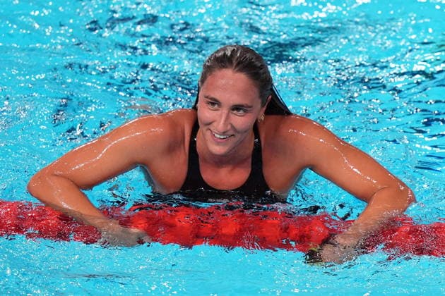 Simona Quadarella win the gold medal in the final women s 1500m freestyle at the 2026 European Swimming Championships, Paris (Spada LaPresse)  Copyright: xSpada LaPressex