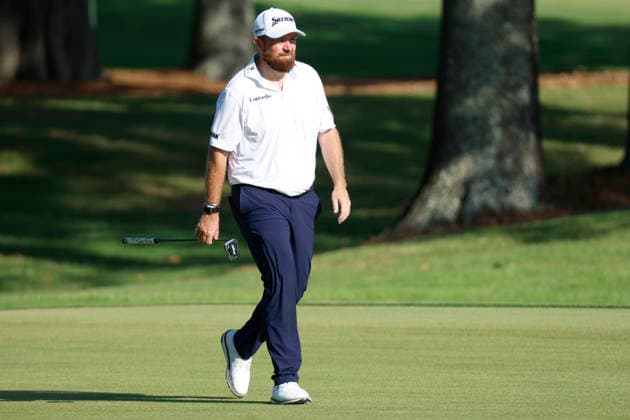 MEMPHIS, TN - AUGUST 14: Shane Lowry of Ireland during the second round of the FedEx St. Jude Championship, August 14, 2026, at TPC Southwind in Memphis, Tennessee. (Photo by Matthew Maxey Icon Sportswire) GOLF: AUG 14 PGA, Golf Herren FedEx St. Jude Championship EDITORIAL USE ONLY Icon260814007