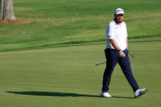 MEMPHIS, TN - AUGUST 14: Shane Lowry of Ireland during the second round of the FedEx St. Jude Championship, August 14, 2026, at TPC Southwind in Memphis, Tennessee. (Photo by Matthew Maxey Icon Sportswire) GOLF: AUG 14 PGA, Golf Herren FedEx St. Jude Championship EDITORIAL USE ONLY Icon260814008