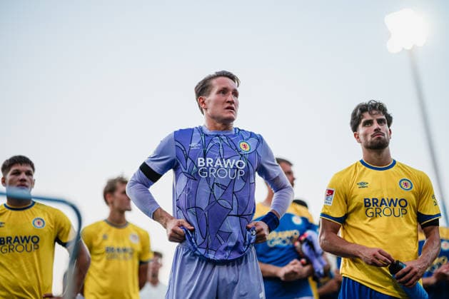 2. Bundesliga: Eintracht Braunschweig vs. VfL Bochum, 14.08.2026 Ron-Thorben Hoffmann (Eintracht Braunschweig, 1); Fußball, 2. Bundesliga, 2. Spieltag: Eintracht Braunschweig vs. VfL Bochum am 14.08.2026 im Eintracht-Stadion, Braunschweig DFL REGULATIONS PROHIBIT ANY USE OF PHOTOGRAPHS AS IMAGE SEQUENCES AND OR QUASI-VIDEO. *** 2. Bundesliga: Eintracht Braunschweig vs. VfL Bochum, August 14, 2026; Ron Thorben Hoffmann; Eintracht Braunschweig; Soccer; 2. Bundesliga; Matchday 2: Eintracht Braunschweig vs. VfL Bochum on August 14, 2026, at Eintracht Stadium, Braunschweig. DFL regulations prohibit any use of photographs as image sequences and or quasi-video. Copyright: xBEAUTIFULxSPORTS Tonhäuserx