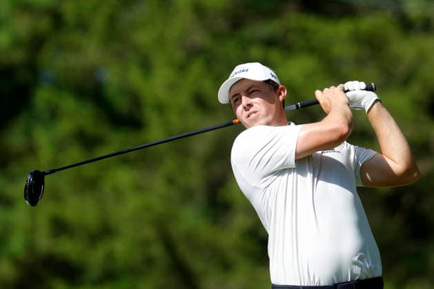 MEMPHIS, TN - AUGUST 14: Matt Fitzpatrick of England watches his tee shot on No. 7 during the second round of the FedEx St. Jude Championship, August 14, 2026, at TPC Southwind in Memphis, Tennessee. (Photo by Matthew Maxey Icon Sportswire) GOLF: AUG 14 PGA, Golf Herren FedEx St. Jude Championship EDITORIAL USE ONLY Icon260814036
