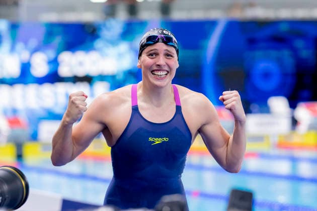 France, Paris, Centre Aquatique Olympique Metropole du Grand Paris, 14.08.2026, European Aquatics Championships, Day 15 - Final Session, Angelina Koehler, SG Neukoelln Berlin, Germany, Photo by Eibner Pressefoto Tino Henschel European Aquatics Championships, Day 15 - Final Session Paris *** France, Paris, Centre Aquatique Olympique Metropole du Grand Paris, August 14, 2026, European Aquatics Championships, Day 15 Final Session, Angelina Koehler, SG Neukoelln Berlin, Germany, Photo by Eibner Pressefoto Tino Henschel European Aquatics Championships, Day 15 Final Session, Paris Copyright: xEibnerxPressefotox