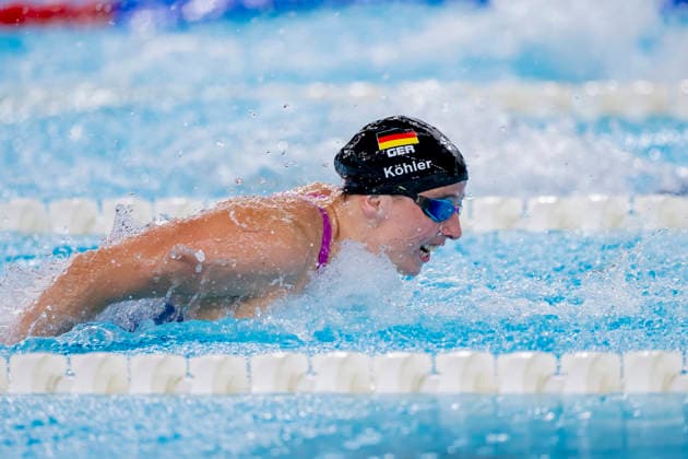 France, Paris, Centre Aquatique Olympique Metropole du Grand Paris, 14.08.2026, European Aquatics Championships, Day 15 - Final Session, Angelina Koehler, SG Neukoelln Berlin, Germany, Photo by Eibner Pressefoto Tino Henschel European Aquatics Championships, Day 15 - Final Session Paris *** France, Paris, Centre Aquatique Olympique Metropole du Grand Paris, August 14, 2026, European Aquatics Championships, Day 15 Final Session, Angelina Koehler, SG Neukoelln Berlin, Germany, Photo by Eibner Pressefoto Tino Henschel European Aquatics Championships, Day 15 Final Session, Paris Copyright: xEibnerxPressefotox