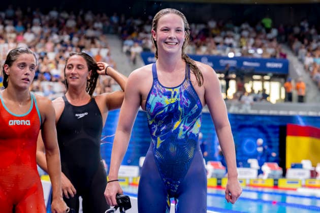 France, Paris, Centre Aquatique Olympique Metropole du Grand Paris, 14.08.2026, European Aquatics Championships, Day 15 - Final Session, Maya Werner, SC Magdeburg, Germany, Photo by Eibner Pressefoto Tino Henschel European Aquatics Championships, Day 15 - Final Session Paris *** France, Paris, Centre Aquatique Olympique Metropole du Grand Paris, August 14, 2026, European Aquatics Championships, Day 15 Final Session, Maya Werner, SC Magdeburg, Germany, Photo by Eibner Pressefoto Tino Henschel European Aquatics Championships, Day 15 Final Session Paris Copyright: xEibnerxPressefotox