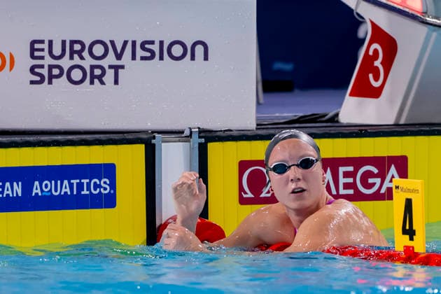 France, Paris, Centre Aquatique Olympique Metropole du Grand Paris, 14.08.2026, European Aquatics Championships, Day 15 - Final Session, Isabel Gose, SC Magdeburg, Germany, Photo by Eibner Pressefoto Tino Henschel European Aquatics Championships, Day 15 - Final Session Paris *** France, Paris, Centre Aquatique Olympique Metropole du Grand Paris, August 14, 2026, European Aquatics Championships, Day 15 Final Session, Isabel Gose, SC Magdeburg, Germany, Photo by Eibner Pressefoto Tino Henschel European Aquatics Championships, Day 15 Final Session Paris Copyright: xEibnerxPressefotox