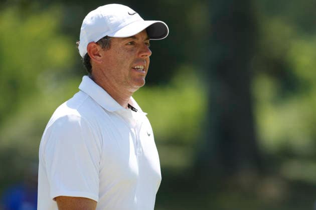 MEMPHIS, TN - AUGUST 14: Rory Mcllroy of Northern Ireland during the second round of the FedEx St. Jude Championship, August 14, 2026, at TPC Southwind in Memphis, Tennessee. (Photo by Matthew Maxey Icon Sportswire) GOLF: AUG 14 PGA, Golf Herren FedEx St. Jude Championship EDITORIAL USE ONLY Icon260814068