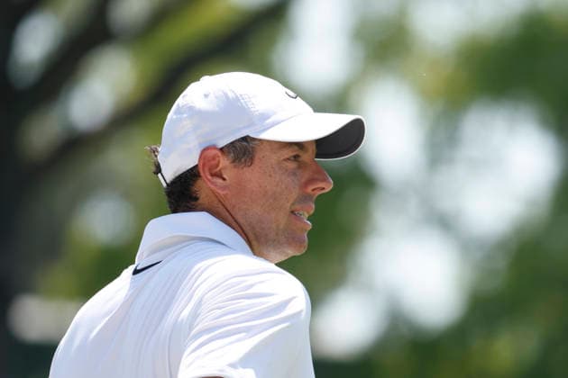MEMPHIS, TN - AUGUST 14: Rory Mcllroy of Northern Ireland during the second round of the FedEx St. Jude Championship, August 14, 2026, at TPC Southwind in Memphis, Tennessee. (Photo by Matthew Maxey Icon Sportswire) GOLF: AUG 14 PGA, Golf Herren FedEx St. Jude Championship EDITORIAL USE ONLY Icon260814070