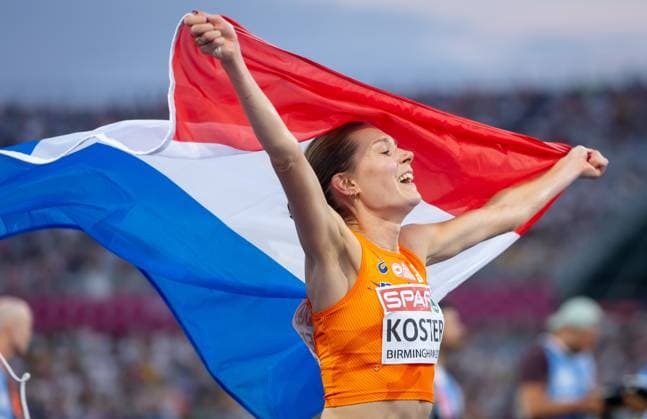 BIRMINGHAM - Maureen Koster in action in the 10,000 meter final on the fifth day of the European Athletics Championships. IRIS VAN DEN BROEK ANP xVIxANPxSportx xxANPxIVx 565477754 originalFilename: 565477754.jpg