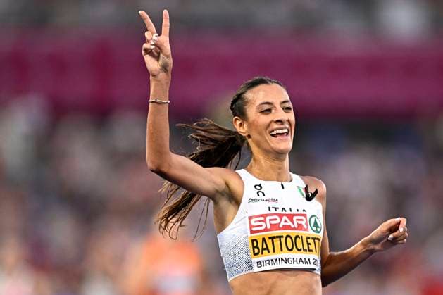 European Athletics Championships Birmingham 2026 - day 5 BIRMINGHAM, ENGLAND - AUGUST 14 : Battocletti Nadia (ITA) in action during the 10000m final on day 5 of the Birmingham 2026 European Athletics Championships on August 14, 2026 in Birmingham, England, 14 08 2026 Birmingham ENGLAND  Copyright: xTomasxSiskx