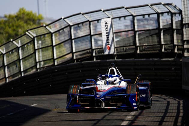 2026 FORMULA E LONDON ePRIX 94 WEHRLEIN Pascal (ger), Porsche Formula E Team, Porsche 99X Electric, action during the London ePrix, 16th and 17th round of the 2025-26 ABB FIA Formula E World Championship, WM, Weltmeisterschaft on the ExCel London Circuit from August 14 to 16, 2026 in London, United Kingdom - LondonUnited Kingdom  Copyright: xJULIENxDELFOSSEx