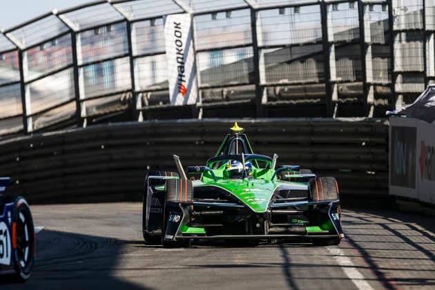 2026 FORMULA E LONDON ePRIX 14 ERIKSSON Joel (swe), Envision Racing, Jaguar I-Type 7, action during the London ePrix, 16th and 17th round of the 2025-26 ABB FIA Formula E World Championship, WM, Weltmeisterschaft on the ExCel London Circuit from August 14 to 16, 2026 in London, United Kingdom -  Copyright: xGREGORYxLENORMANDx