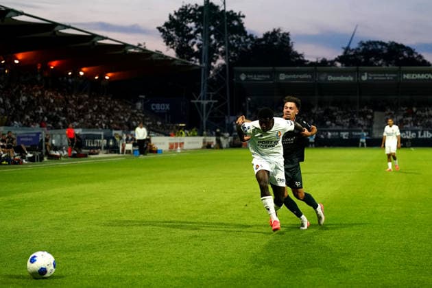 Eredivisie: Telstar v Sparta Rotterdam Velsen-Zuid - Mitchell van Bergen of Sparta Rotterdam during the second competition round of the 2026 2027 Eredivisie season. The match is set between Telstar and Sparta Rotterdam at 711 Stadion on 14 August 2026 in Velsen-Zuid, The Netherlands. (Hero Images Danny de Groot) Copyright: xDannyxdexGrootx