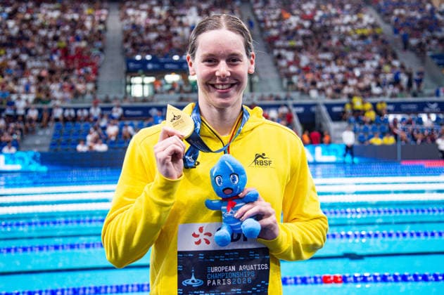 NATATION : Championnat d europe de natation 2026 - PARIS - 14 08 2026 Roos Vanotterdijk Saint DenisFrance  Copyright: xBaptistexAutissierx