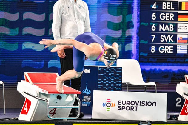 NATATION : Championnat d europe de natation 2026 - PARIS - 14 08 2026 Roos Vanotterdijk Saint DenisFrance  Copyright: xBaptistexAutissierx
