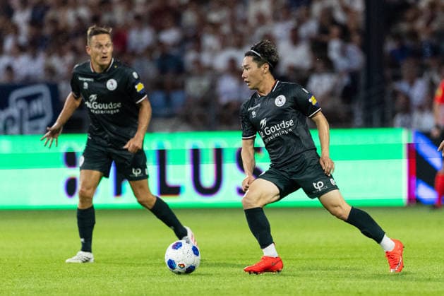 SC Telstar v Sparta Rotterdam - VriendenLoterij Eredivisie VELSEN-ZUID, NETHERLANDS - AUGUST 14: Shunsuke Mito of Sparta Rotterdam during the VriendenLoterij Eredivisie match between SC Telstar and Sparta Rotterdam at Buko Stadion on August 14, 2026 in Velsen-Zuid, Netherlands. Velsen-Zuid Buko Stadion Netherlands Content not available for redistribution in The Netherlands directly or indirectly through any third parties. Copyright: xMarcelxvanxPlateringenx