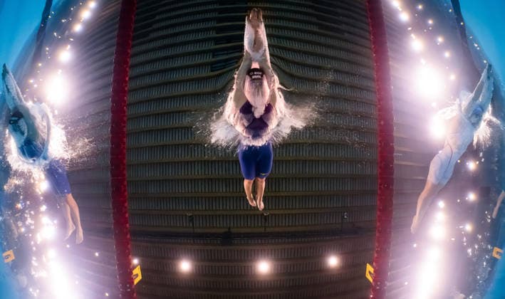 260814 Angelina Köhler of Germany, Roos Vanotterdijk of Belgium and Anna Ntountounaki of Greece compete in women™s 100 meters butterfly swimming final during day 15 of the 2026 European Aquatics Championships on August 14, 2026 in Saint-Denis. Photo: Joel Marklund BILDBYRAN kod JM JM0843 bbeng simning swimming svomming 2026 european aquatics championships em dam *** August 14, 2026: Angelina Köhler of Germany, Roos Vanotterdijk of Belgium, and Anna Ntountounaki of Greece compete in the women’s 100-meter butterfly swimming final during Day 15 of the 2026 European Aquatics Championships on August 14, 2026 in Saint Denis. Photo by Joel Marklund. BILDBYRAN code JM JM0843 bbeng swimming 2026 European Aquatics Championships women’s  Copyright: JOELxMARKLUND BB260814JM222