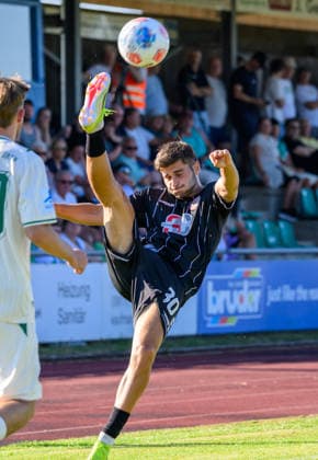 14.08.2025 - Fussball - Saison 2025 2026 - Regionalliga Bayern - 04. Spieltag: SpVgg Greuther Fürth Fuerth II U23 ( Kleeblatt ) - TSV 1882 Landsberg - - xwoxzix - Tiziano Mulas (30, TSV Landsberg ) *** August 14, 2025 Soccer Season 2025–2026 Bavarian Regional League Matchday 04 SpVgg Greuther Fürth Fürth II U23 Kleeblatt TSV 1882 Landsberg xwoxzix Tiziano Mulas 30, TSV Landsberg