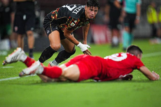 Monza™s Samuele Birindelli during Frecciarossa Italian Cup 2026 2027 soccer match between Monza and Avellino at the Brianteo Stadium in Monza, north Italy - Friday, August 14, 2025. - Soccer .  Copyright: xMarcoxAlpozzi LaPressex
