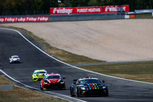 ADAC GT4 Germany, 7. + 8. Rennen Nürburgring 2026 04 Aston Martin Vantage AMR GT4 Evo, EastSide Motorsport: Jan Philipp Springob, Philipp Gogollok - picture by Gruppe C Photography Nürburgring Nürburgring Rheinland Pflanz Germany Copyright: xGruppexCxPhotographyx