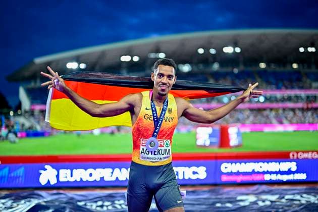 Emil AGYEKUM (Germany, SCC Berlin, 400m HURDLES Men) GBR, European Athletics Championships, Athletics, 14.08.2026, GBR, European Athletics Championships, Athletics, 14.08.2026, Birmingham *** Emil AGYEKUM Germany, SCC Berlin, Men s 400m Hurdles GBR, European Athletics Championships, Track and Field, August 14, 2026, GBR, European Athletics Championships, Track and Field, August 14, 2026, Birmingham Copyright: xEibnerxPressefoto JanxPapenfussx EP_JPS