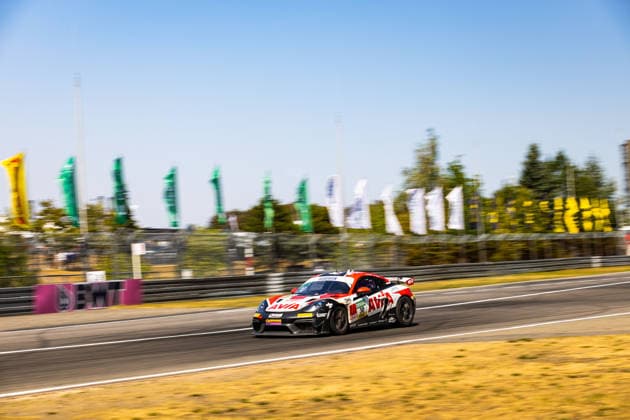 ADAC GT4 Germany, 7. + 8. Rennen Nürburgring 2026 30 Porsche 718 Cayman GT4 RS Clubsport, Avia W&S Motorsport: Maximilian Schreyer, Alon Gabbay - picture by Gruppe C Photography Nürburgring Germany Copyright: xGruppexCxPhotographyx