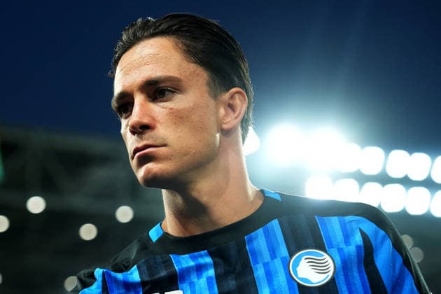 Atalanta s Giacomo Raspadori during the friendly match soccer match between Atalanta and Athletic Club Bilbao at the New Balance Arena in Bergamo , North Italy - Friday , August 14 , 2026 . - Soccer .  Copyright: xSpada LaPressex