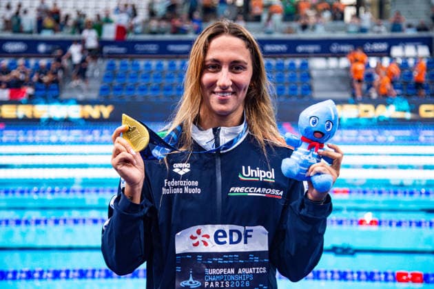 NATATION : Championnat d europe de natation 2026 - PARIS - 14 08 2026 Simona Quadarella (ITA) Saint DenisFrance  Copyright: xBaptistexAutissierx