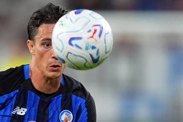 Atalanta s Giacomo Raspadori during the friendly match soccer match between Atalanta and Athletic Club Bilbao at the New Balance Arena in Bergamo , North Italy - Friday , August 14 , 2026 . - Soccer .  Copyright: xSpada LaPressex