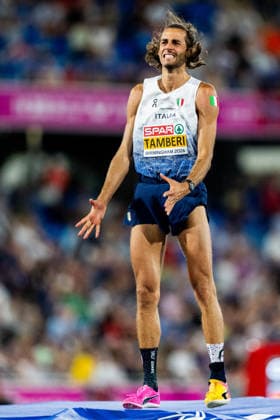 260814 Gianmarco Tamberi of Italy competes in men s high jump final during day 5 of the 2026 European Athletics Championships on August 14, 2026 in Birmingham. Photo: Mathias Bergeld BILDBYRAN kod MB MT1070 friidrott athletics friidrett friidrotts-em em friidretts-em 2026 european athletics championships day 5 bbeng *** August 14, 2026: Gianmarco Tamberi of Italy competes in the men’s high jump final during Day 5 of the 2026 European Athletics Championships on August 14, 2026 in Birmingham. Photo by Mathias Bergeld. BILDBYRAN code MB MT1070. track and field, athletics, friidrett, friidrotts EM, 2026 European Athletics Championships, Day 5, BBENG  Copyright: MATHIASxBERGELD BB260814MB129