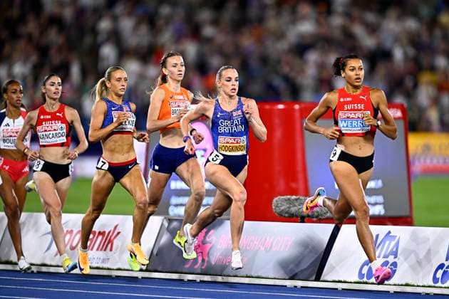 European Athletics Championships Birmingham 2026 - day 5 BIRMINGHAM, ENGLAND - AUGUST 14 : Werro Audrey (SUI) in action during the 800m final on day 5 of the Birmingham 2026 European Athletics Championships on August 14, 2026 in Birmingham, England, 14 08 2026 Birmingham ENGLAND  Copyright: xTomasxSiskx