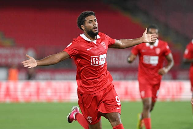 GUSTAVO VARELA, Monza, 2026-27 Coppa Italia Italian Cup, Monza-Avellino 3-0, azione, action, single shot, esultanza, jubel, joy, celebration COPPA ITALIA 2026-27 MONZA-AVELLINO 3-0