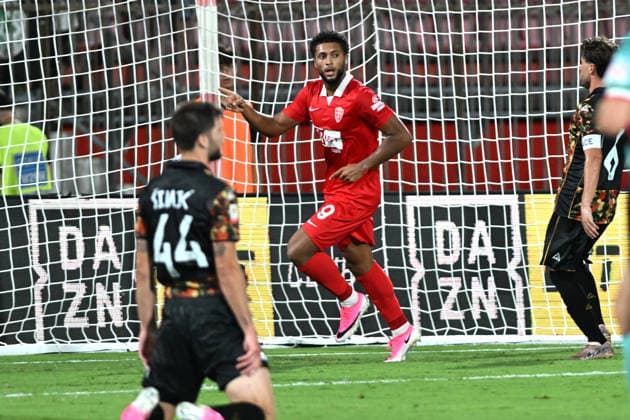 GUSTAVO VARELA, Monza, 2026-27 Coppa Italia Italian Cup, Monza-Avellino 3-0, azione, action, single shot, esultanza, jubel, joy, celebration COPPA ITALIA 2026-27 MONZA-AVELLINO 3-0