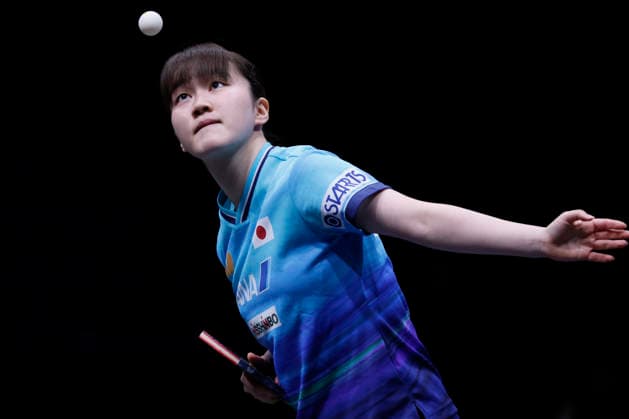 MALMO, SWEDEN - AUGUST 14: Satsuki Odo of Japan competes in the Women s Singles Round of 16 match against Wang Yidi of China on Day 5 of Europe Smash Sweden 2026 at Malmo Arena on August 14, 2026 in Malmo, Sweden.  Copyright: xVCGx 111659976886