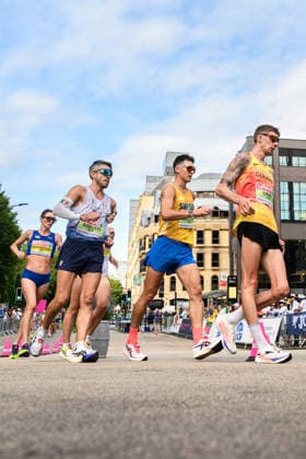 260815 Perseus Karlström of Sweden competes in men s half marathon race walk during day 6 of the 2026 European Athletics Championships on August 15, 2026 in Birmingham. Photo: Mathias Bergeld BILDBYRAN kod MB MT1071 friidrott athletics friidrett friidrotts-em em friidretts-em 2026 european athletics championships day 6 bbengc kappgang race walk gang sweden sverige *** August 15, 2026: Perseus Karlström of Sweden competes in the men’s half marathon race walk during Day 6 of the 2026 European Athletics Championships on August 15, 2026 in Birmingham. Photo by Mathias Bergeld, BILDBYRAN, code MB MT1071. track and field, athletics, friidrett, friidrotts EM, 2026 European Athletics Championships, Day 6, BBENG, race walk, Sweden, Sverige  Copyright: MATHIASxBERGELD BB260815MB011