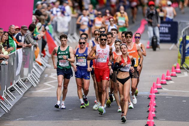 2026 European Athletics Championships, Alexander Stadium, Birmingham, England 16 8 2026 Half Marathon Race Walk Final Ireland™s David Kenny David Kenny 16 8 2026  Copyright: xx 0S9A5197