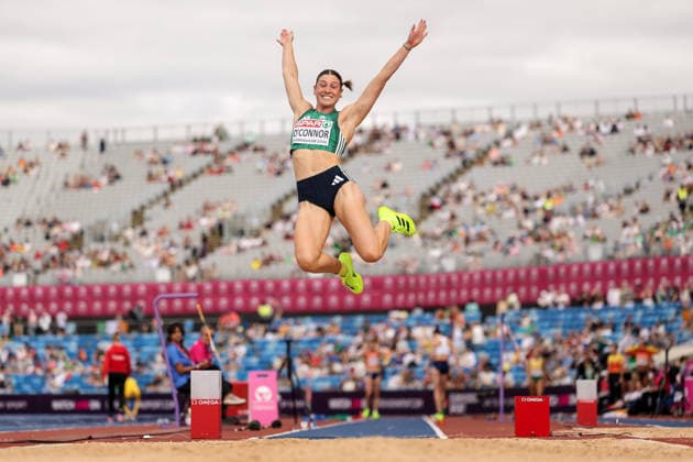 2026 European Athletics Championships, Alexander Stadium, Birmingham, England 15 8 2026 Women s Heptathlon - Long Jump Ireland s Kate O Connor Kate O Connor 15 8 2026  Copyright: xx 0U6A5945