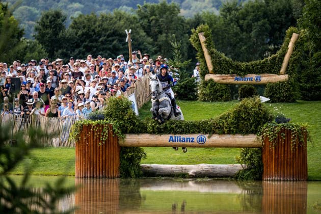 260815 compete in the Eventing Cross-Country during day 5 of the 2026 FEI World Championships on August 15, 2026 in Aachen. Photo: Emma Wallskog BILDBYRAN kod EW EW0685 ridsport, equestrian,rid-vm 2026,2026 fei world championships,bb *** August 15, 2026: Compete in the Eventing Cross Country on Day 5 of the 2026 FEI World Championships, 2026 in Aachen. Photo by Emma Wallskog, BILDBYRAN, code EW EW0685, equestrian sports, 2026 World Equestrian Games, 2026 FEI World Championships, bb  Copyright: EMMAxWALLSKOG BB260815EW036