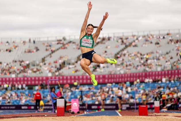 2026 European Athletics Championships, Alexander Stadium, Birmingham, England 15 8 2026 Women s Heptathlon - Long Jump Ireland s Kate O Connor Kate O Connor 15 8 2026  Copyright: xx 0U6A6045