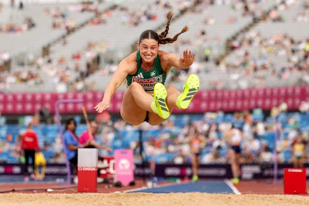 2026 European Athletics Championships, Alexander Stadium, Birmingham, England 15 8 2026 Women s Heptathlon - Long Jump Ireland s Kate O Connor Kate O Connor 15 8 2026  Copyright: xx 0U6A6047