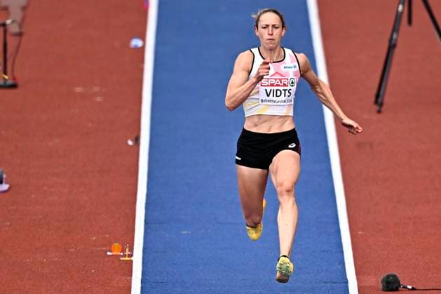 European Athletics Championships Birmingham 2026 - day 6 BIRMINGHAM, ENGLAND - AUGUST 15 : Vidts Noor (BEL) in action during the heptathlon long jump on day 6 of the Birmingham 2026 European Athletics Championships on August 15, 2026 in Birmingham, England, 15 08 2026 Birmingham ENGLAND  Copyright: xTomasxSiskx