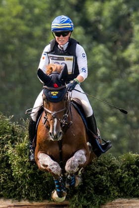 260815 Amanda Staam of Sweden with horse Corpoubet AT compete in the Eventing Cross-Country during day 5 of the 2026 FEI World Championships on August 15, 2026 in Aachen. Photo: Emma Wallskog BILDBYRAN kod EW EW0685 ridsport equestrian rid-vm 2026 2026 fei world championships bbeng ridsport-vm fälttävlan eventing terrängritt terräng sweden sverige *** August 15, 2026: Amanda Staam of Sweden, riding Corpoubet AT, competes in the Eventing Cross Country on Day 5 of the 2026 FEI World Championships in Aachen. 2026 in Aachen. Photo by Emma Wallskog, BILDBYRAN, code EW EW0685. equestrian sports, riding, 2026 World Championships, 2026 FEI World Championships, BBENG, equestrian sports, World Championships, eventing, cross-country, Sweden  Copyright: EMMAxWALLSKOG BB260815EW040