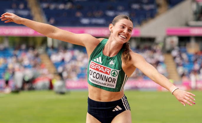 2026 European Athletics Championships, Alexander Stadium, Birmingham, England 15 8 2026 Women s Heptathlon - Long Jump Ireland s Kate O Connor Kate O Connor 15 8 2026  Copyright: xx 0U6A6115a
