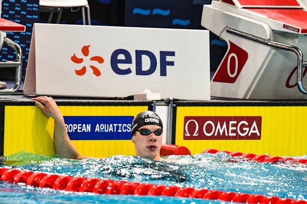 NATATION : Championnat d europe de natation 2026 - PARIS - 15 08 2026 Vincent Van Hooydonck (BEL) Saint DenisFrance  Copyright: xBaptistexAutissierx