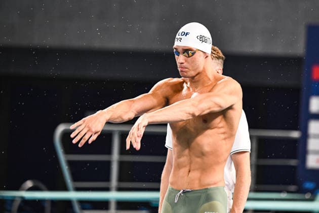 NATATION : Championnat d europe de natation 2026 - PARIS - 15 08 2026 Nikita Baez (FRA) Saint DenisFrance  Copyright: xBaptistexAutissierx