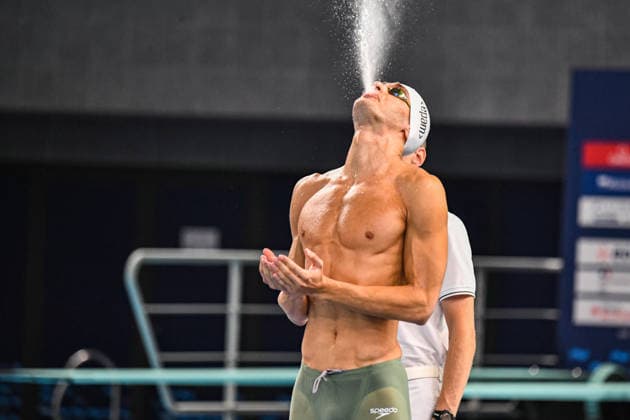 NATATION : Championnat d europe de natation 2026 - PARIS - 15 08 2026 Nikita Baez (FRA) Saint DenisFrance  Copyright: xBaptistexAutissierx
